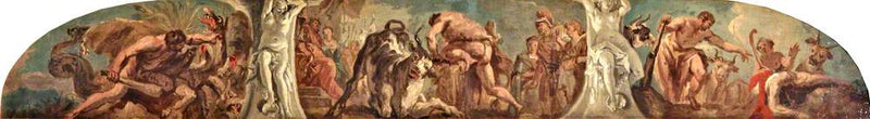 Os trabalhos de Hércules - Sebastiano Ricci