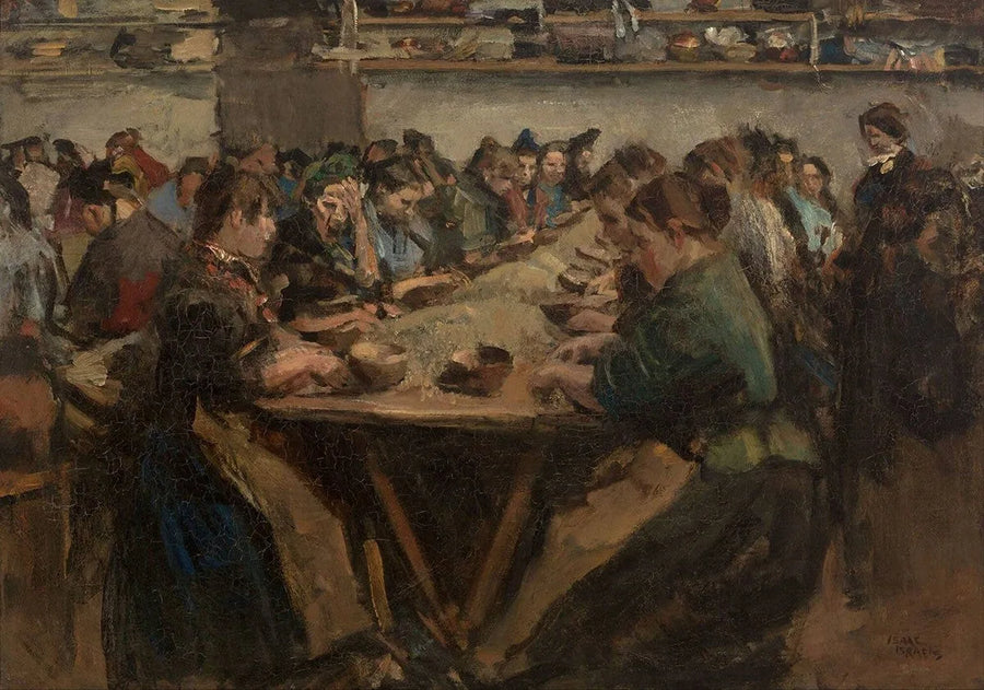 Os triadores de café - Isaac Israëls