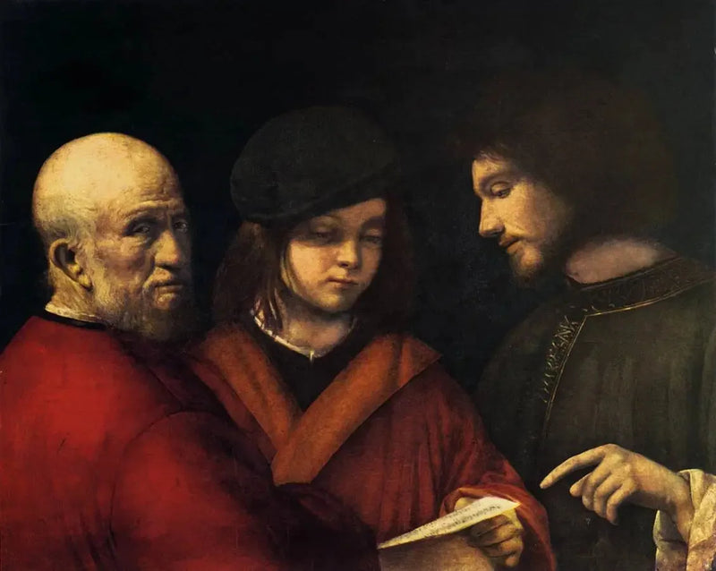 Os Três Idades do Homem - Giorgione