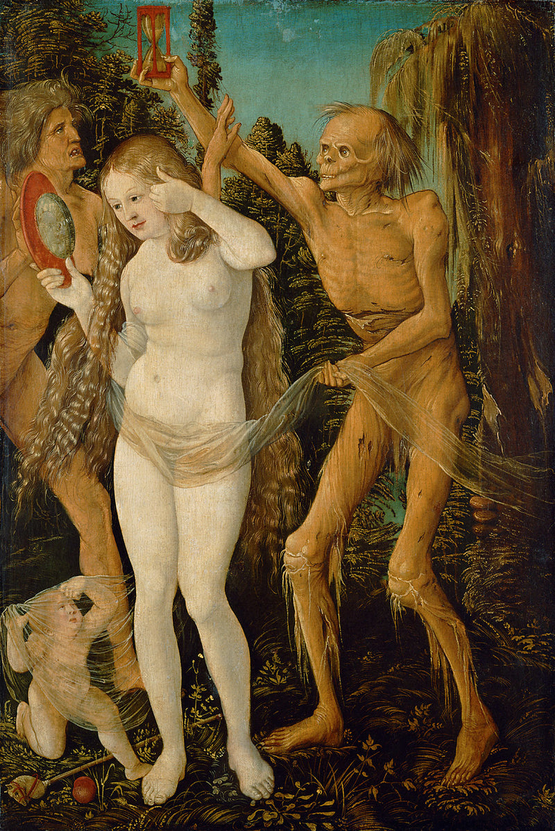 Os Três Idades da Vida e da Morte - Hans Baldung Grien