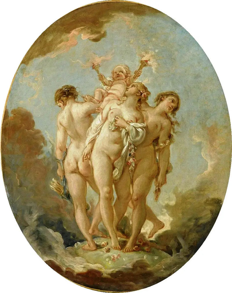 As Três Graças - François Boucher