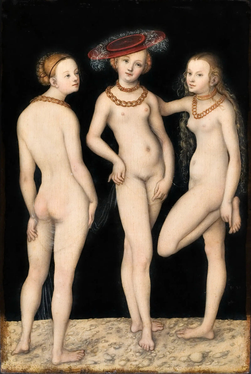 As Três Graças - Lucas Cranach, o Velho