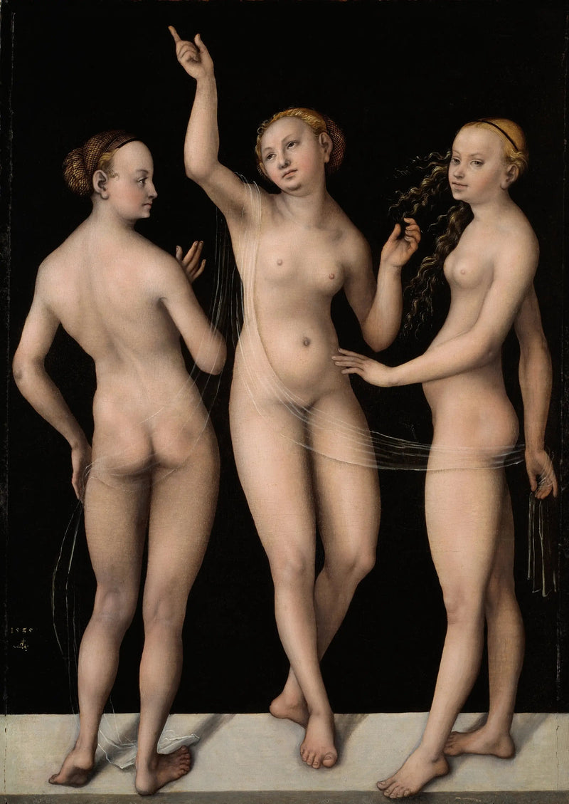 As Três Graças - Lucas Cranach, o Velho