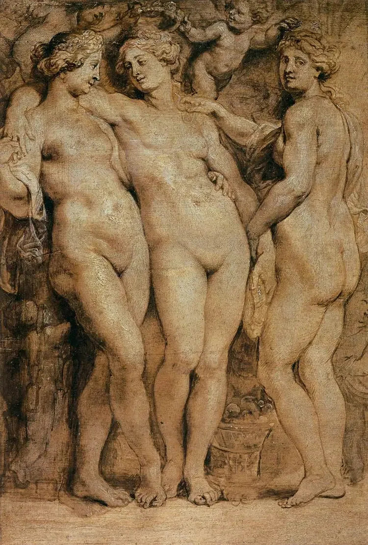 As Três Graças - Peter Paul Rubens
