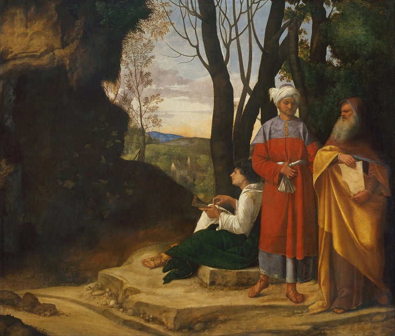 Os Três Filósofos - Giorgione