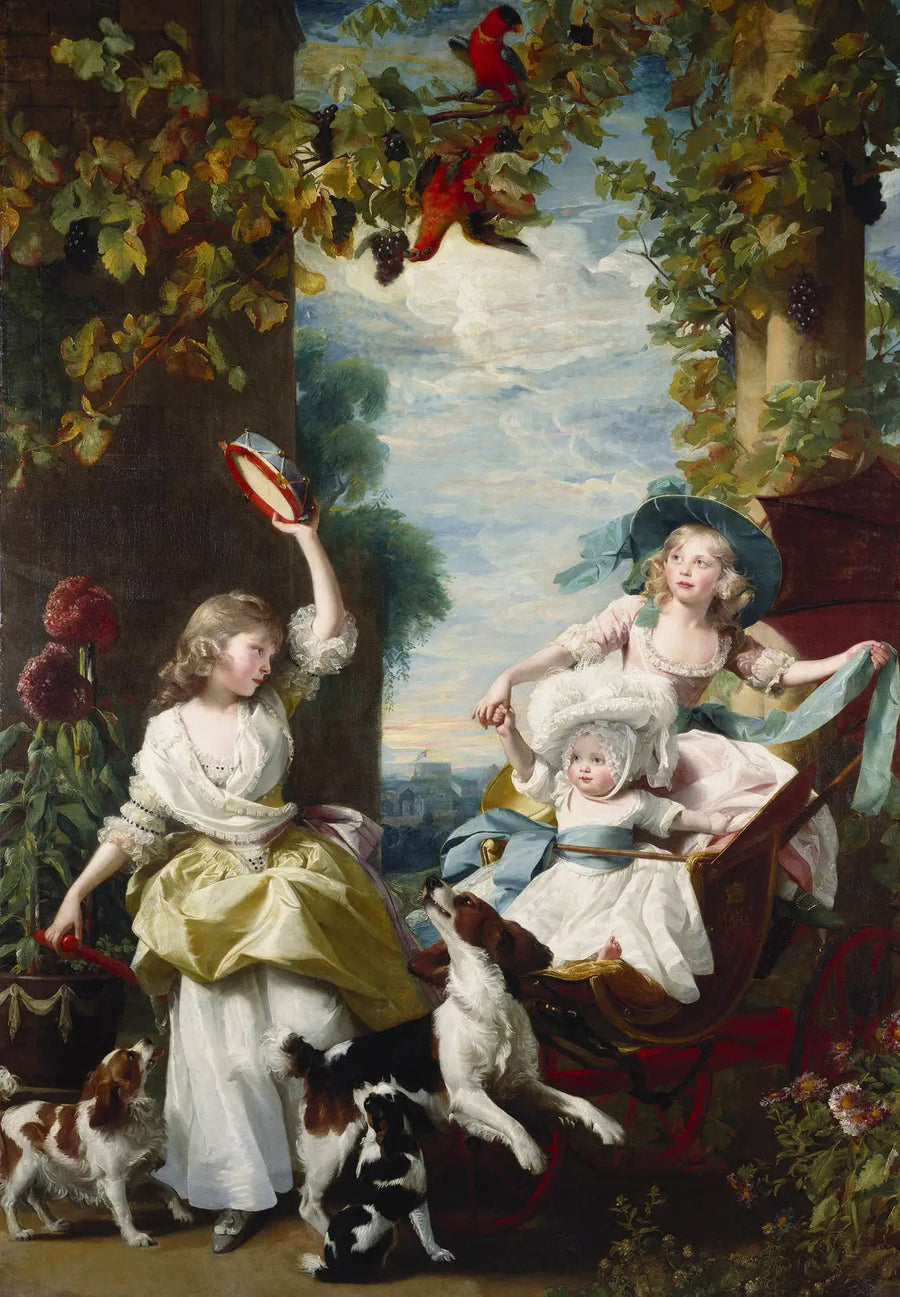 As três jovens mais novas de George III - John Singleton Copley