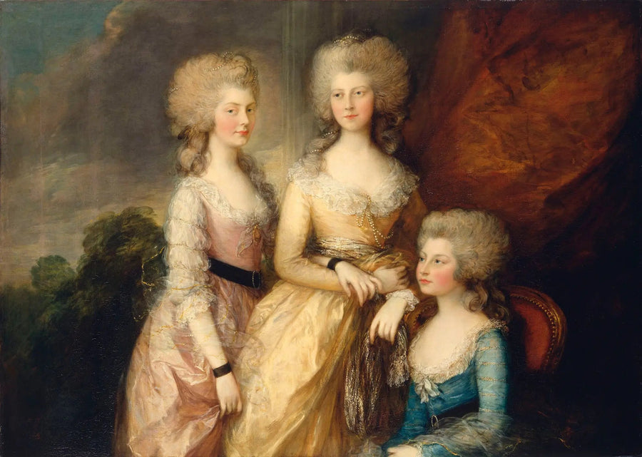 As Três Princesas Mais Velhas - Thomas Gainsborough