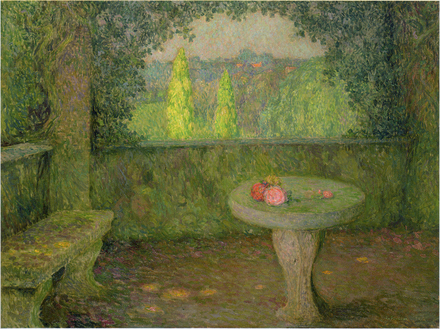 As Três Rosas - Henri Le Sidaner