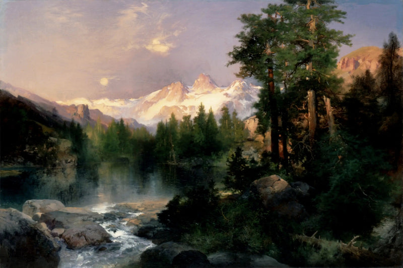 Os Três Seios - Thomas Moran