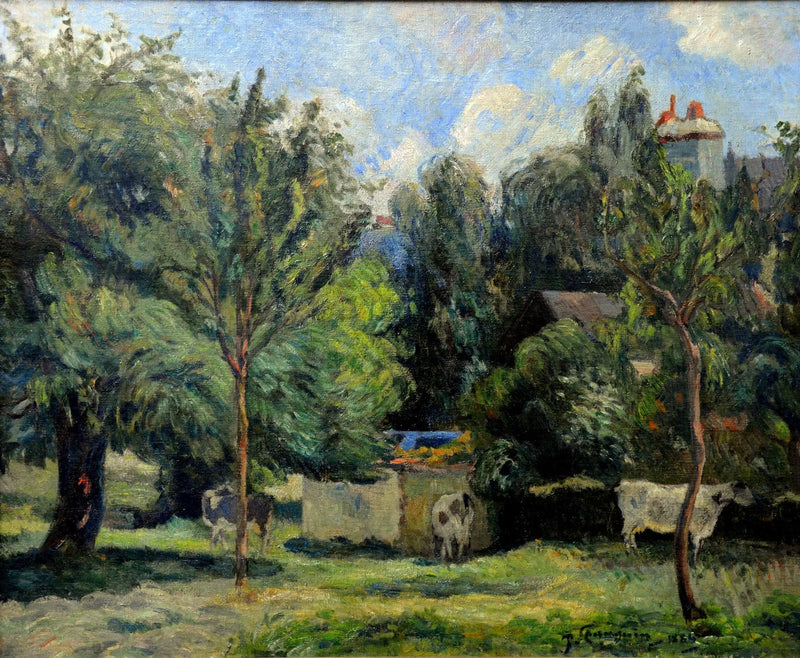 As Três Vacas - Paul Gauguin