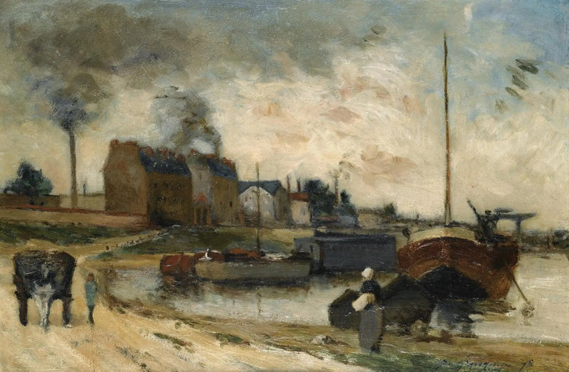 As Fábricas Cail e o Cais de Grenelle - Paul Gauguin