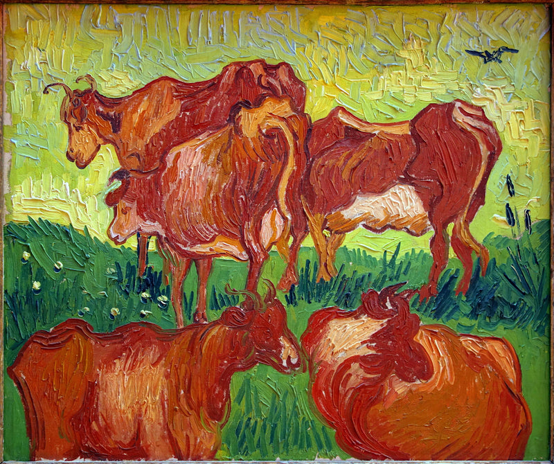 As Vacas - Vincent van Gogh