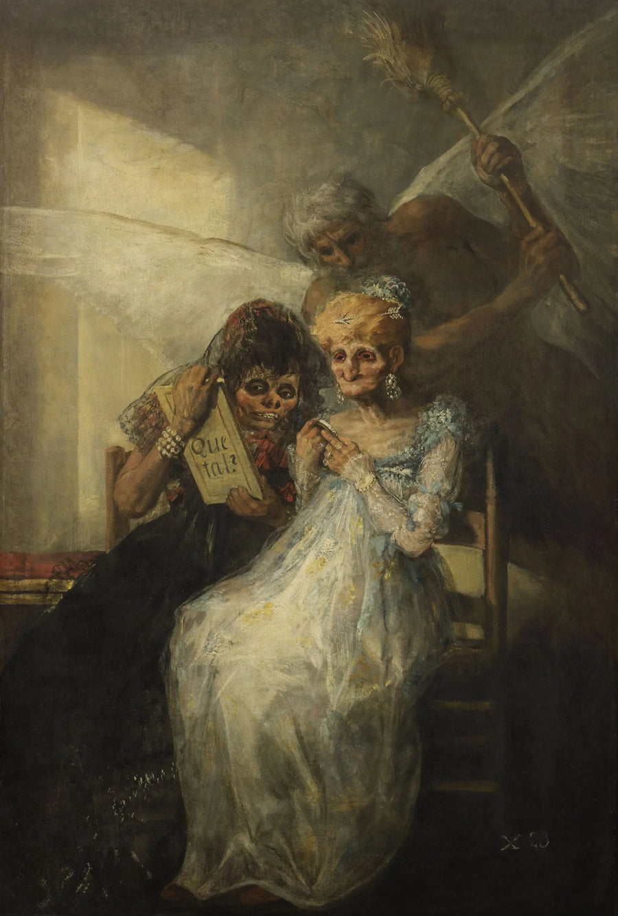 As Velhas - Francisco de Goya