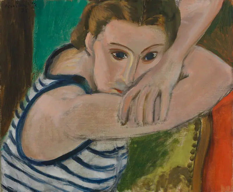 Os Olhos Azuis - Henri Matisse