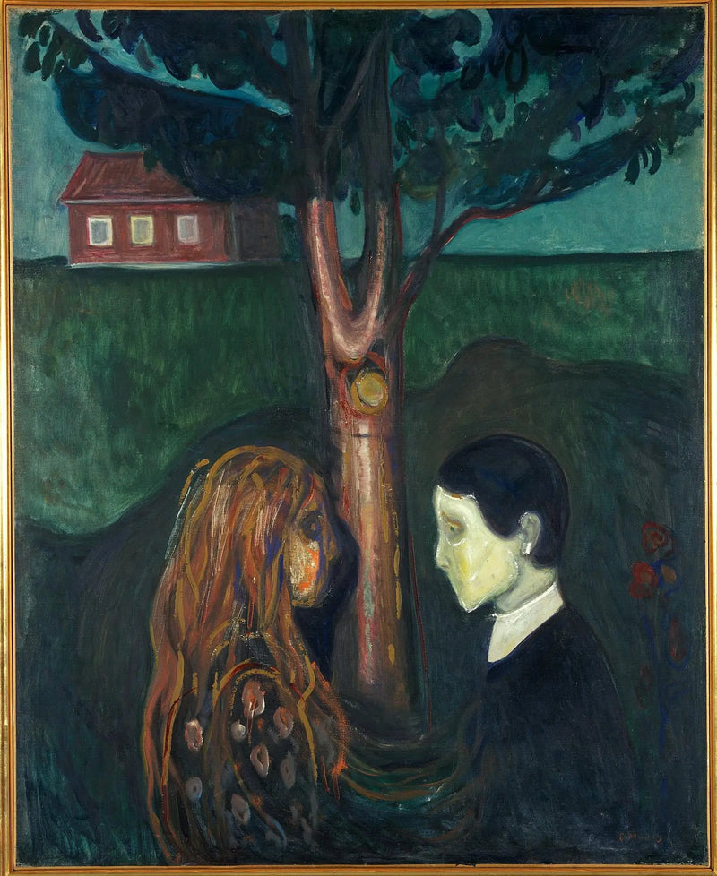 Os Olhos nos Olhos - Edvard Munch