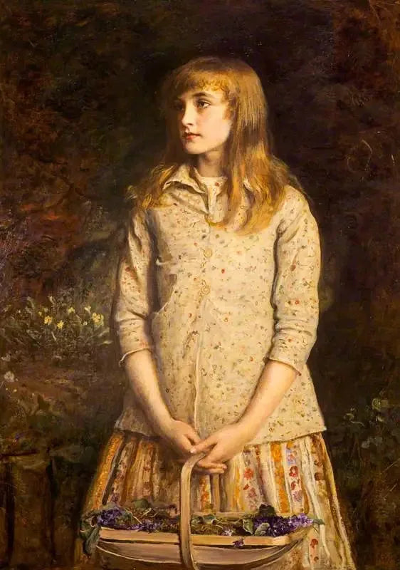 Os olhos mais doces já vistos - John Everett Millais