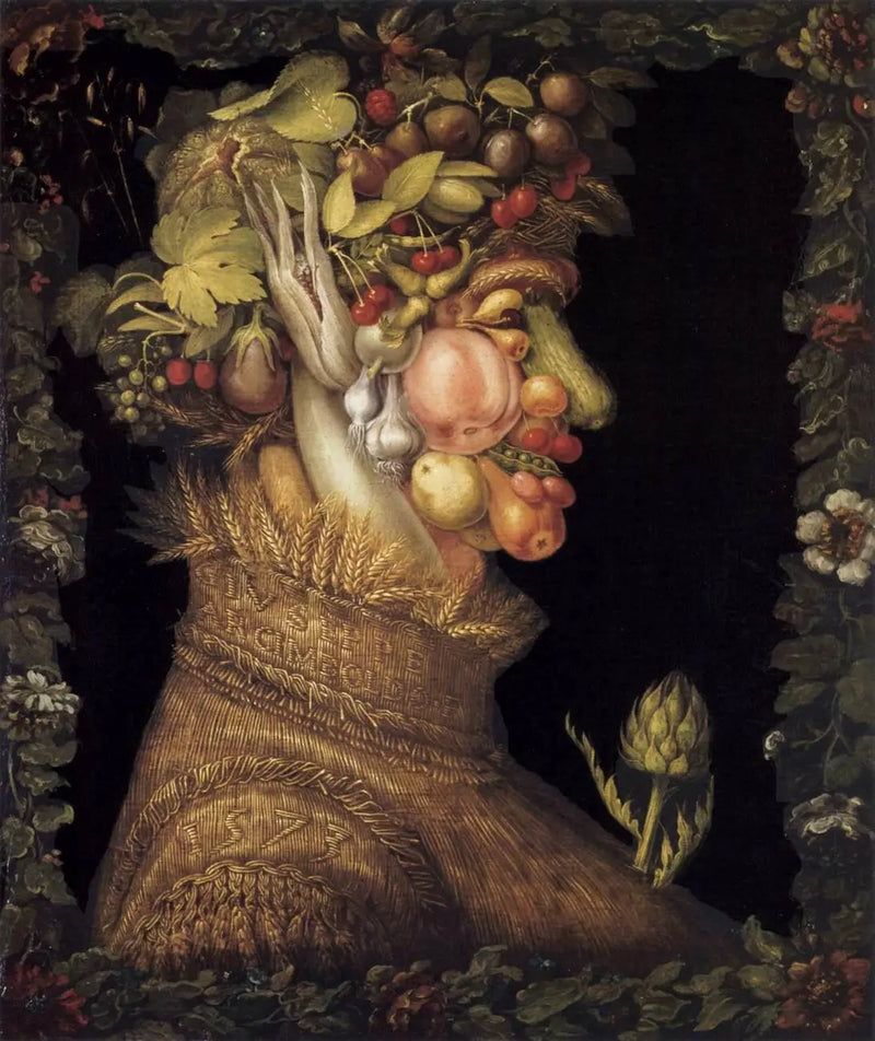 O Verão - Giuseppe Arcimboldo