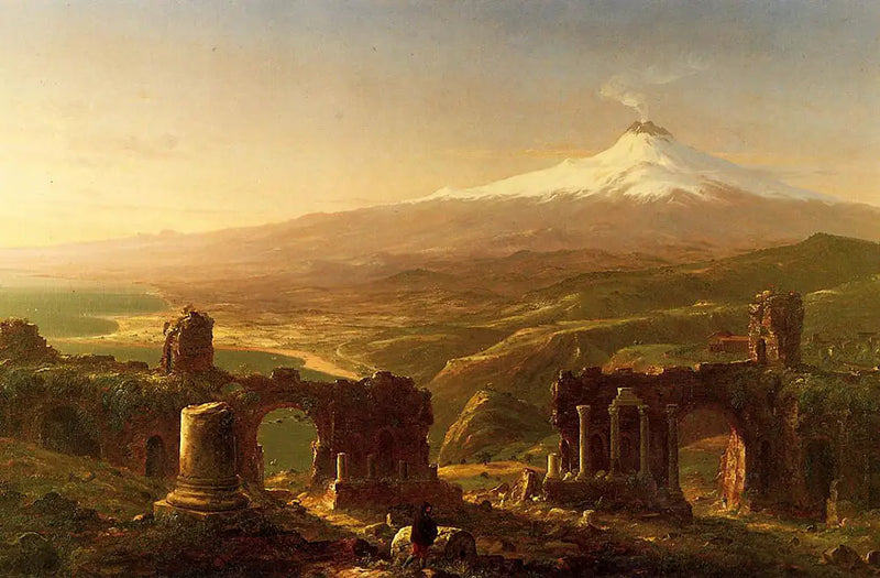A Etna de Taormina - Thomas Cole