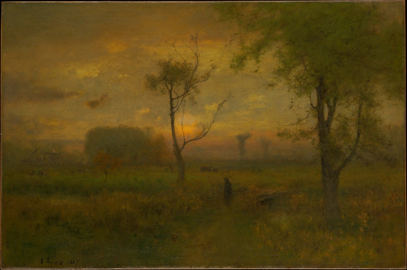 Nascer do Sol - George Inness