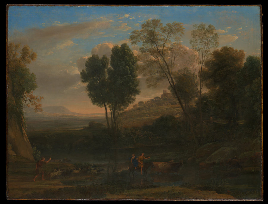 Lever de soleil - Claude Lorrain (Claude Gellée)