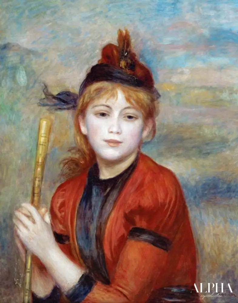 L'Excursionniste - Pierre-Auguste Renoir - Reproductions de tableaux et peintures haut de gamme