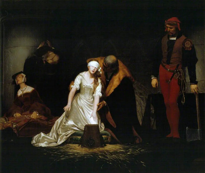 A execução de Lady Jane Grey - Paul Delaroche