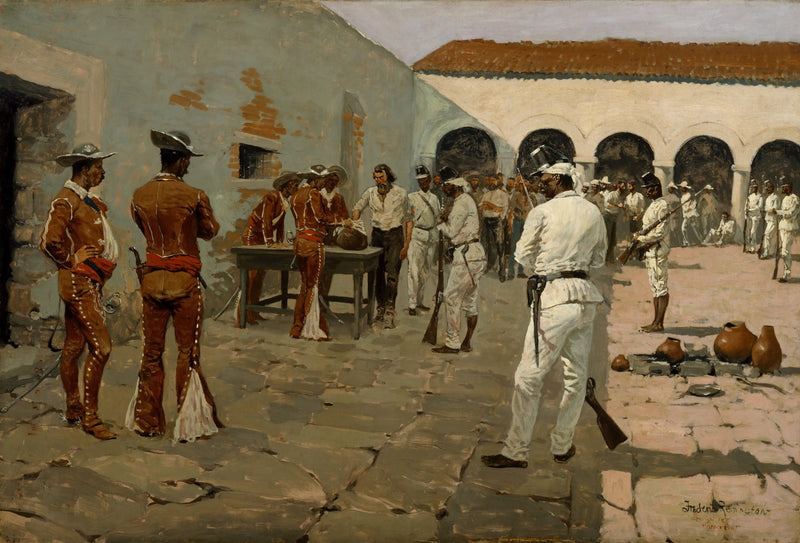 Expedição Mier: O desenho do feijão preto - Frederic Remington