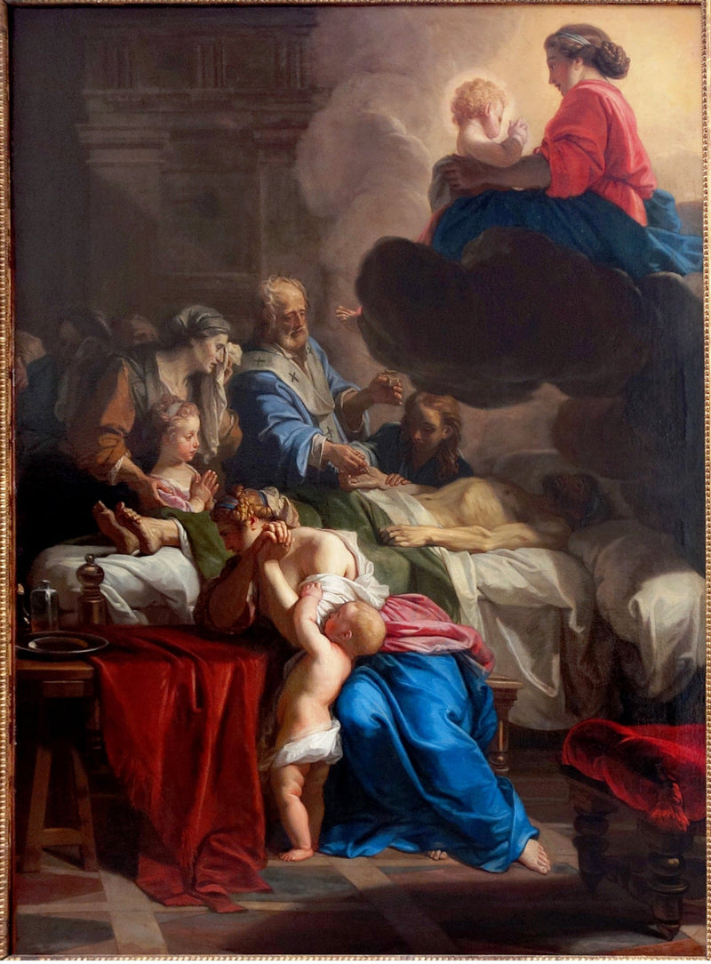 A Extrema Unção - Jean-Baptiste Jouvenet