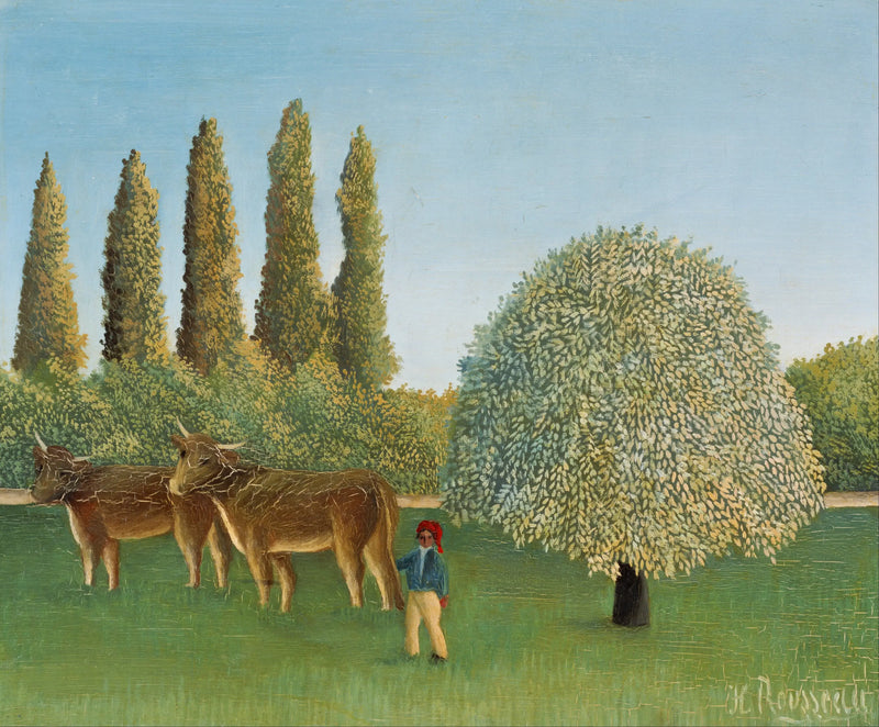 A Pastagem - Henri Rousseau