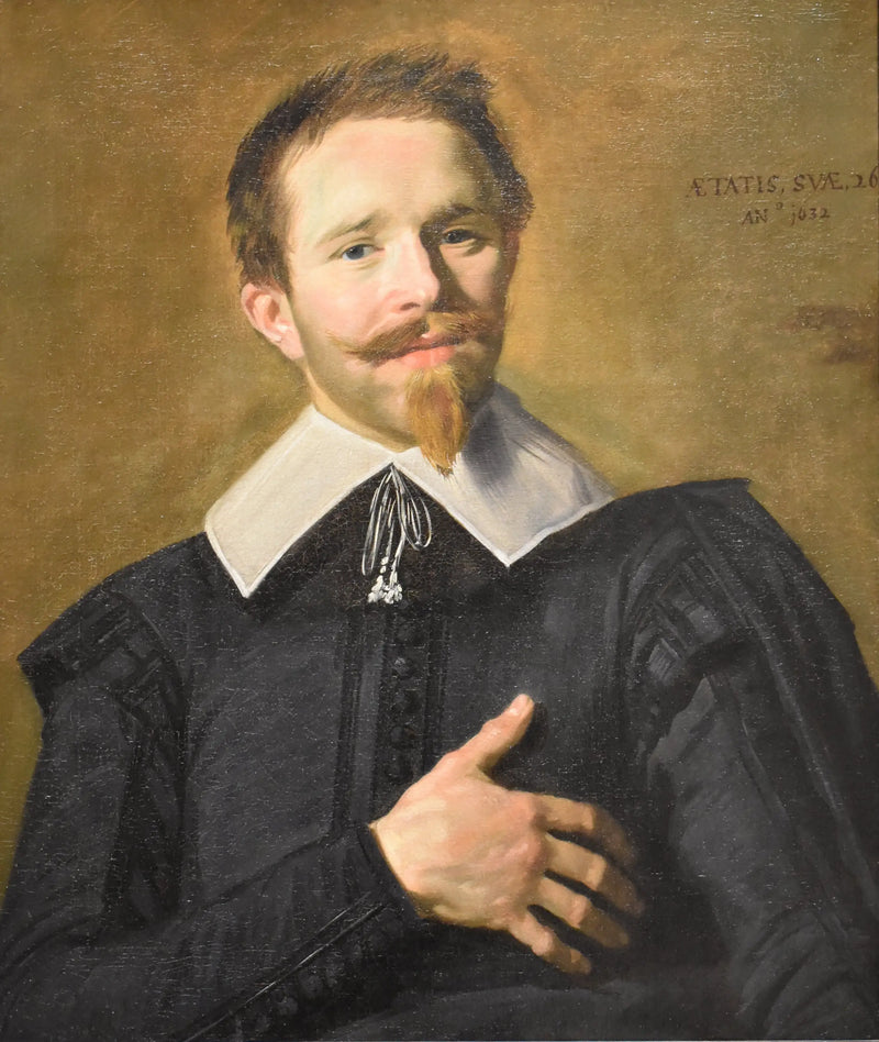 O Homem com a mão no coração - Frans Hals