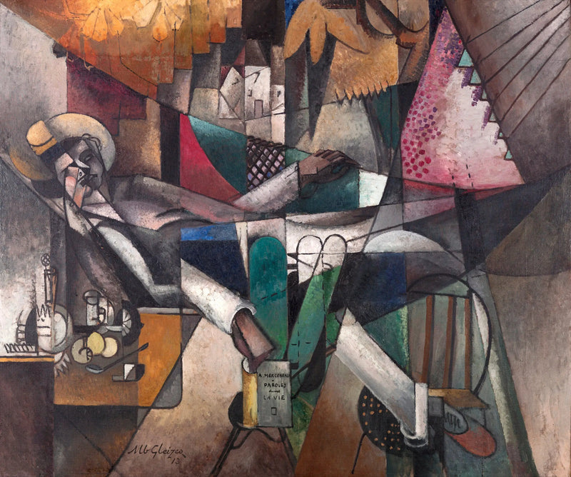 O Homem no Hamaque (Homem em uma Rede) - Albert Gleizes