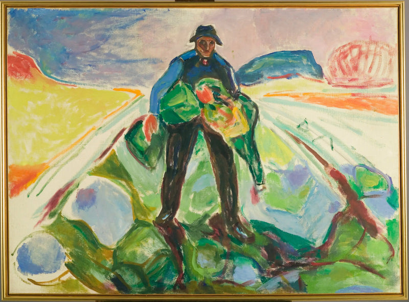 O Homem no Campo de Repolhos - Edvard Munch
