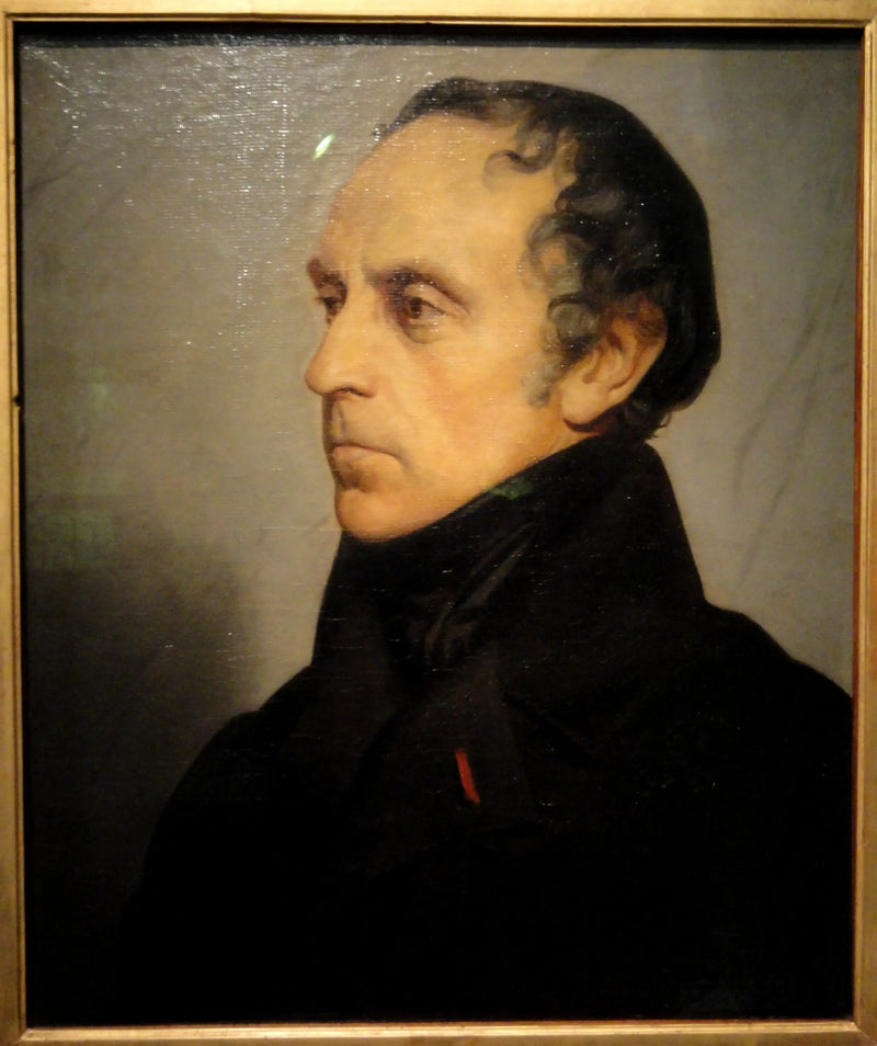 O estadista e historiador Guizot - Paul Delaroche