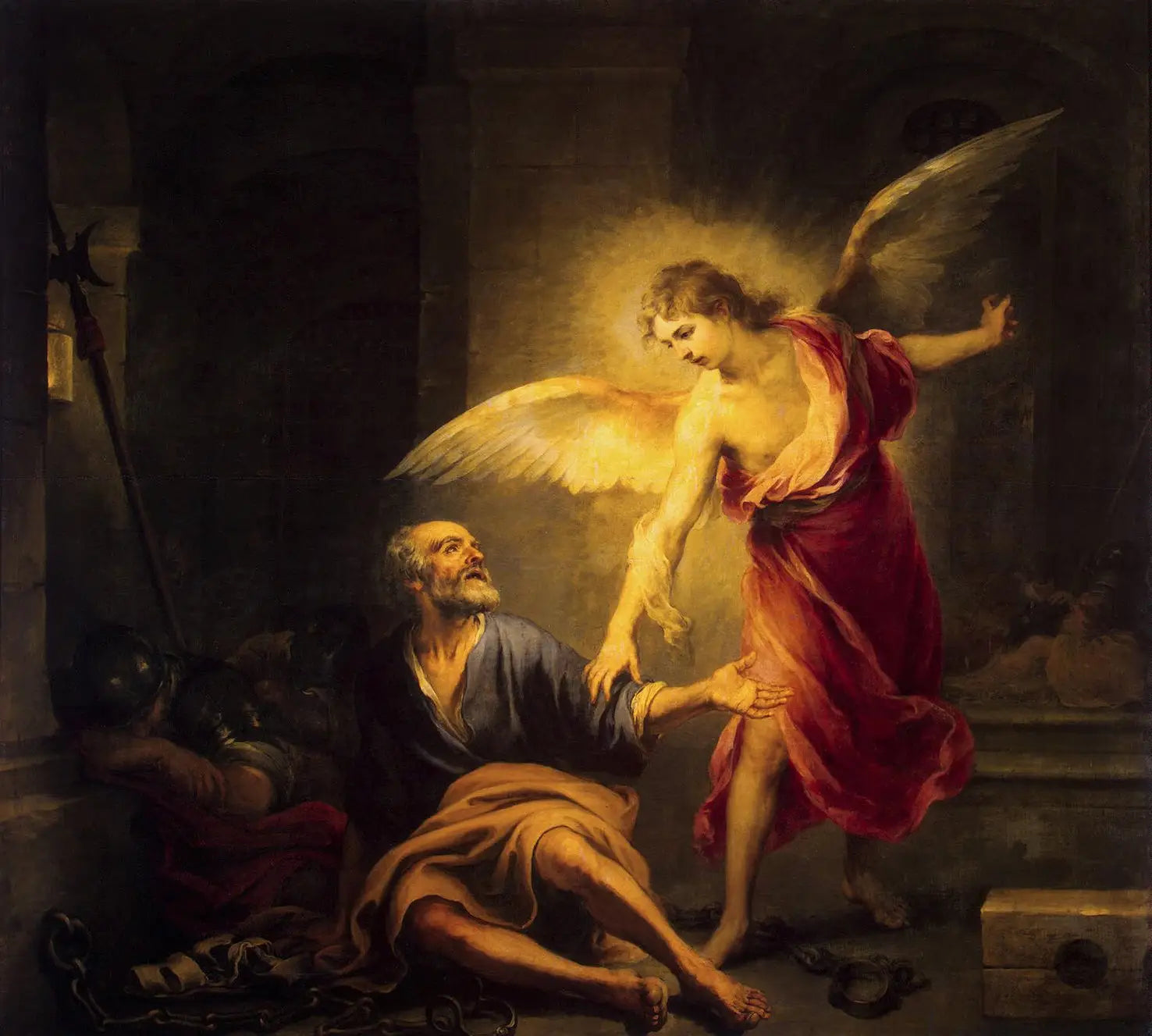 Libération de Saint-Pierre - Bartolomé Esteban Murillo - Alpha Reproduction