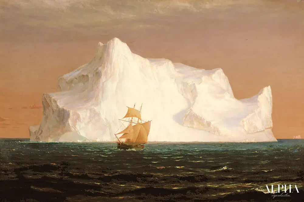 L'Iceberg - Frederic Edwin Church - Reproductions de tableaux et peintures haut de gamme