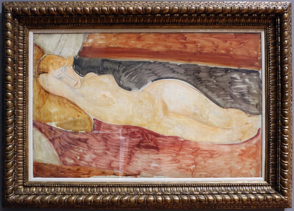 Liegender Akt - Amedeo Modigliani image 1 tableau peint à l’huile sur toile
