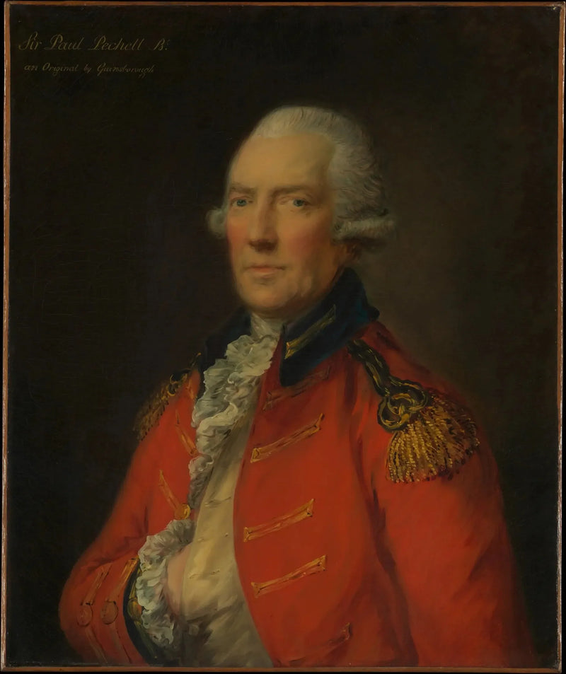 Tenente-coronel Paul Pechell (1724-1800) - Thomas Gainsborough