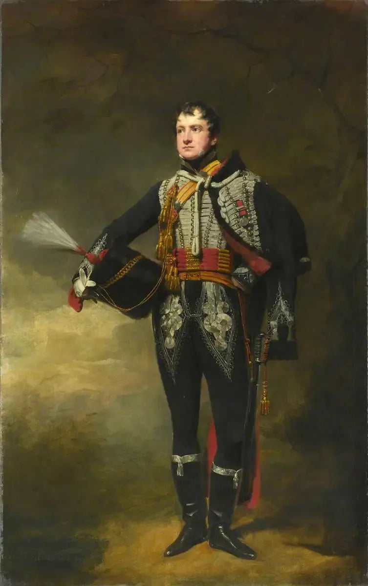 Tenente John James Douglas (mais tarde capitão Sir John James Scott-Douglas, baronete) (1792–1836), 15º regimento de dragões (leves) (hussardes), circa 1819 - Henry Raeburn