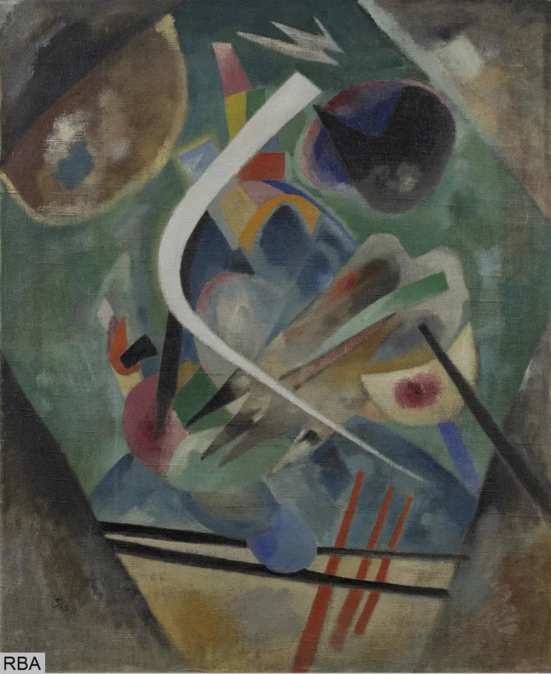 Linha branca - Vassily Kandinsky