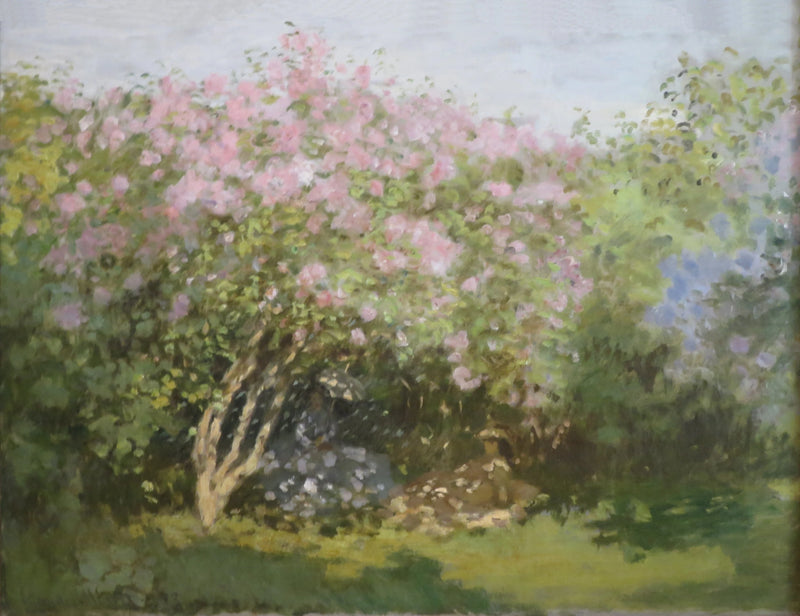Lilás ao sol W204 - Claude Monet