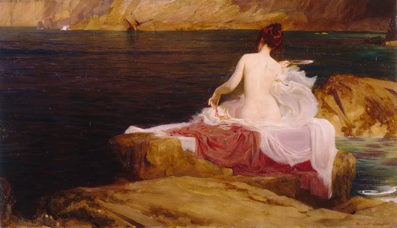 A Ilha de Calypso - Herbert Draper
