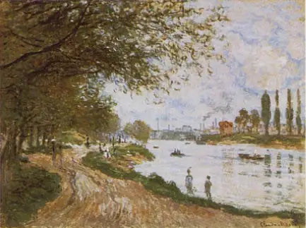 A Ilha de La Grande Jatte - Claude Monet