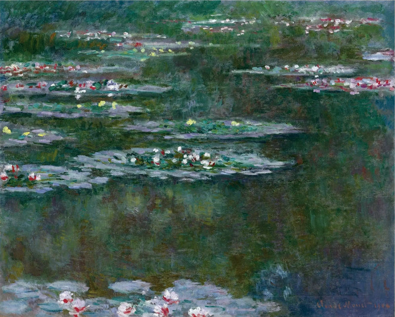 Lírios d'água (1904) - Claude Monet