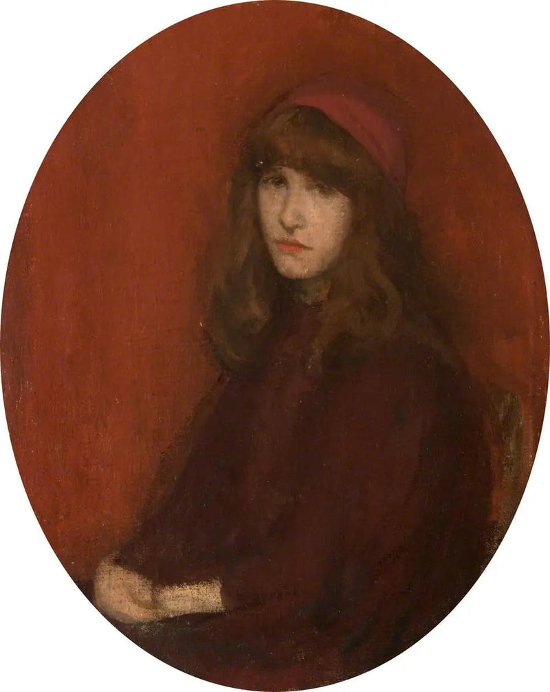 Lillie: Um oval - James Abbott McNeill Whistler