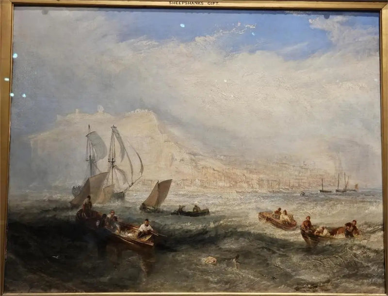 Pesca em Linha, perto de Hastings - J. M. W. Turner