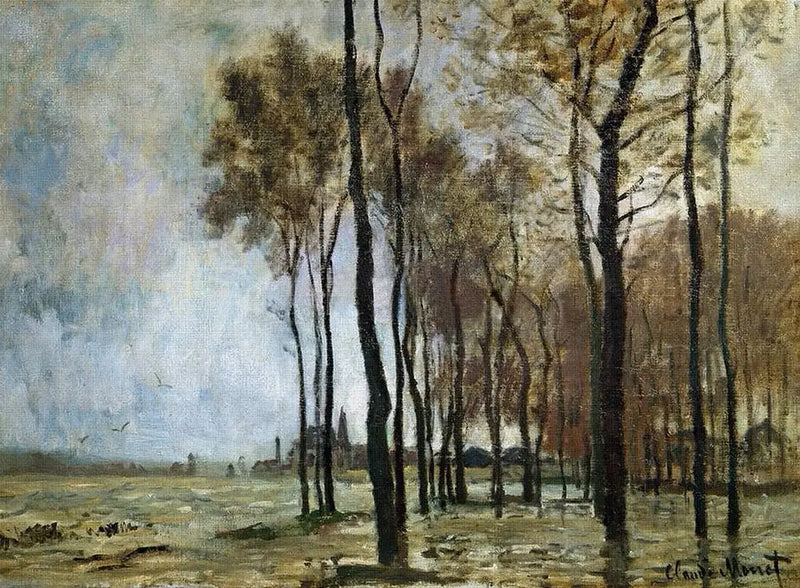 A inundação em Argenteuil - Claude Monet