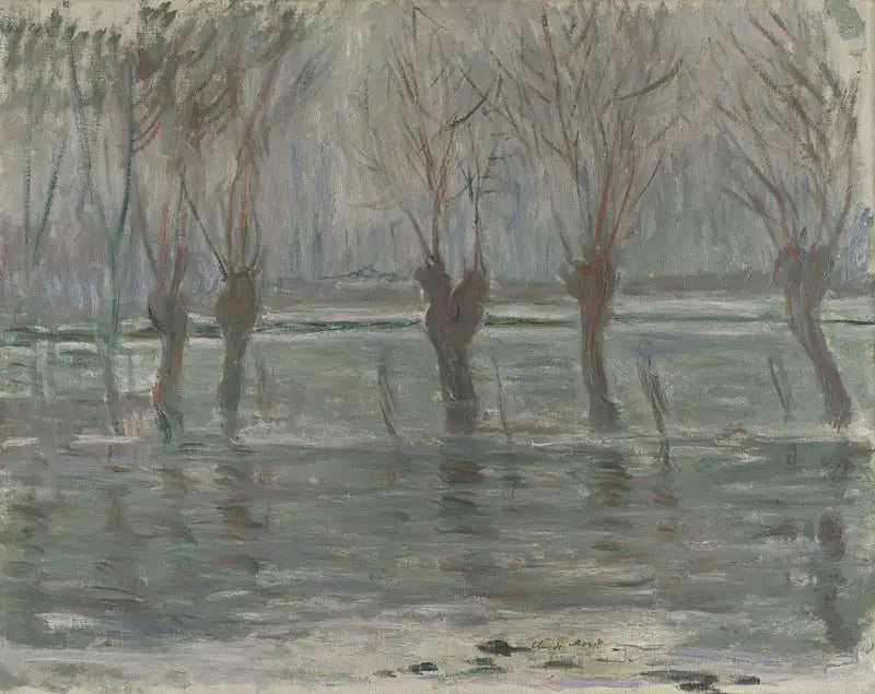 A Inundação - Claude Monet