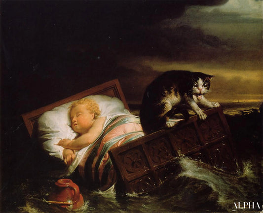 L’inondation du Biesbosch en 1421 - Lawrence Alma-Tadema Reproductions de tableaux à la peinture à l’huile
