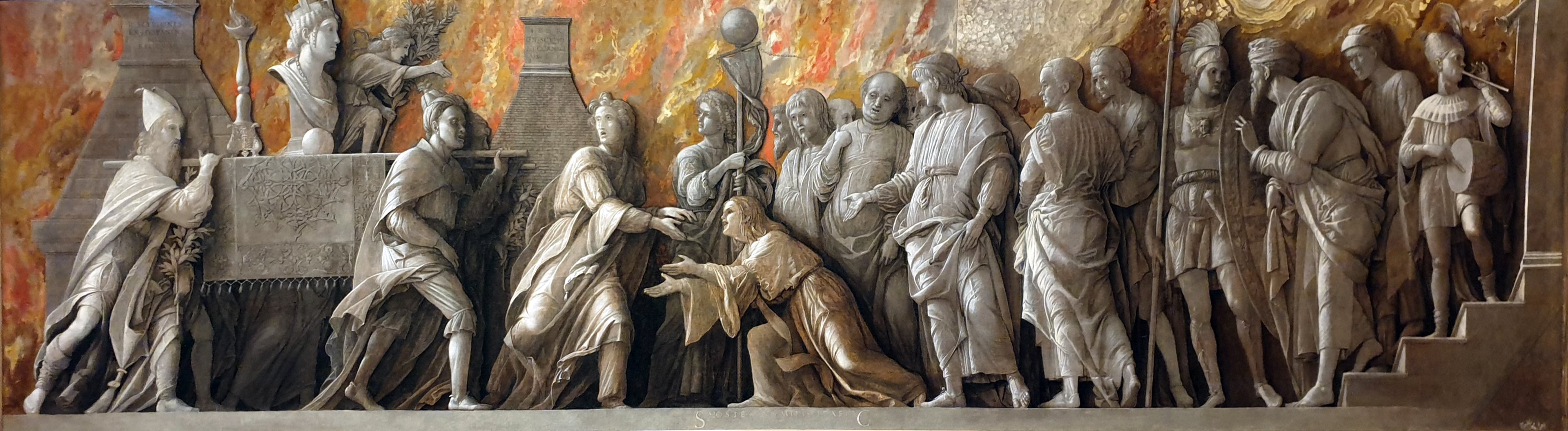 L’Introduction du culte de Cybèle à Rome - Andrea Mantegna - Alpha Reproduction