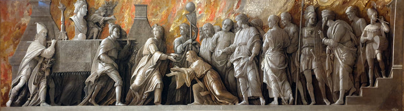 A Introdução do culto de Cibele em Roma - Andrea Mantegna